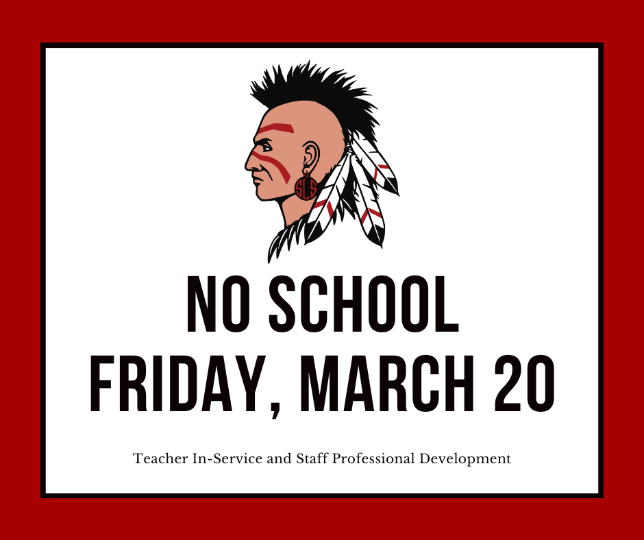 NO SCHOOL March 20