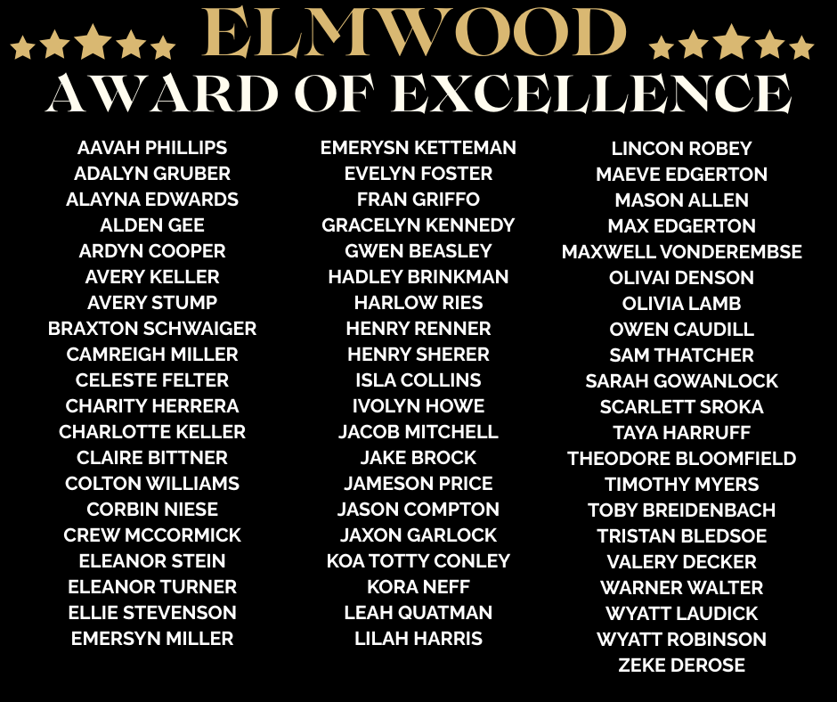 Elmwood Award of Excellence