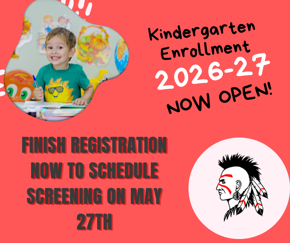 Finish Registration for the 2026-27 school year to schedule for screening on May 27th!