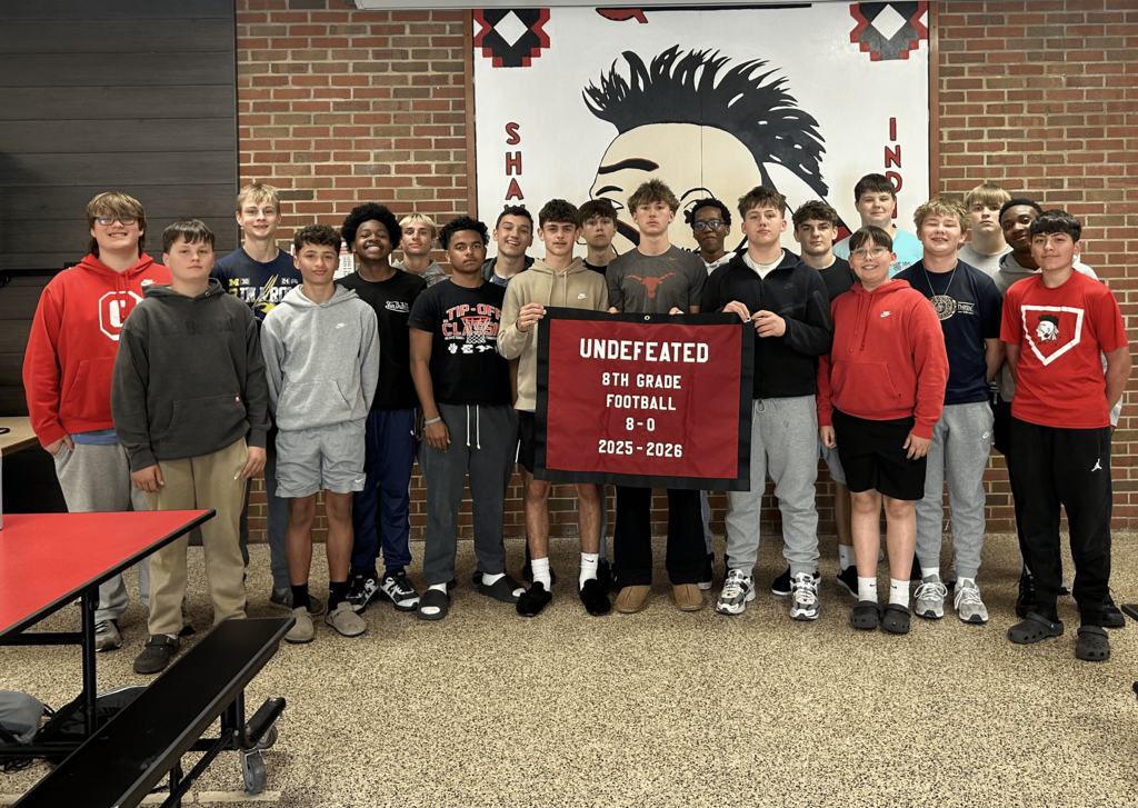 8th grade undefeated season banner