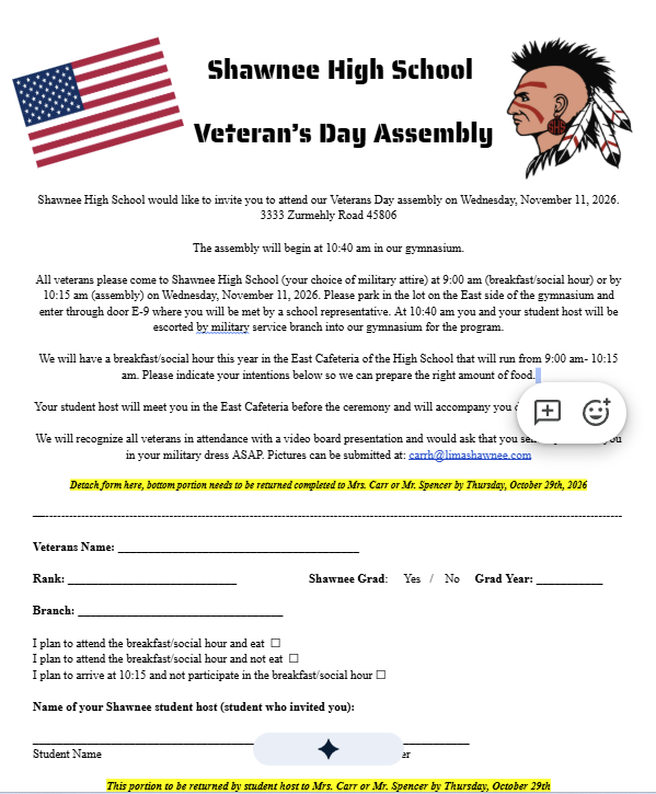 Veterans Day Assembly