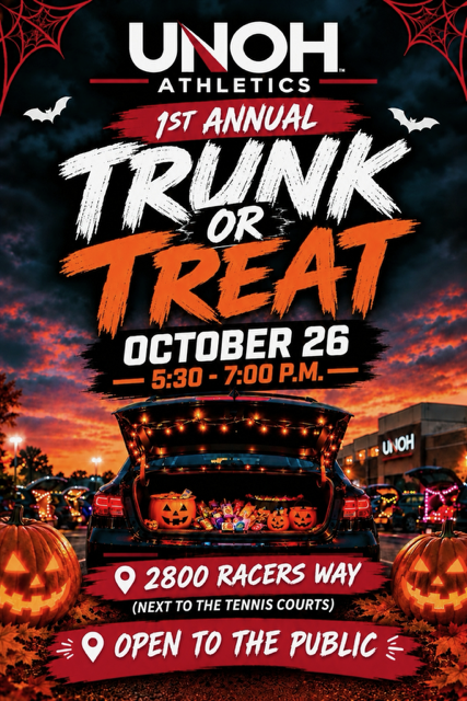 UNOH Trunk or Treat October 26th