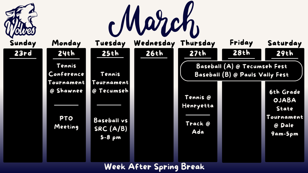 March