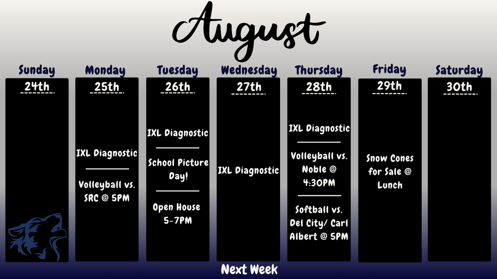 Next week