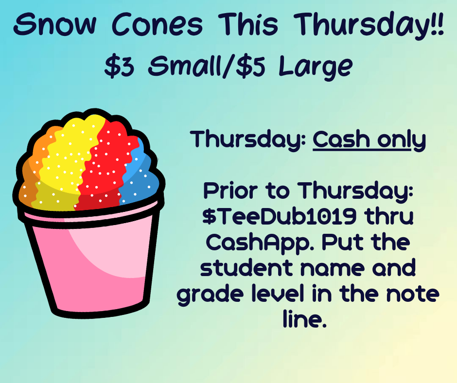 Snow cones