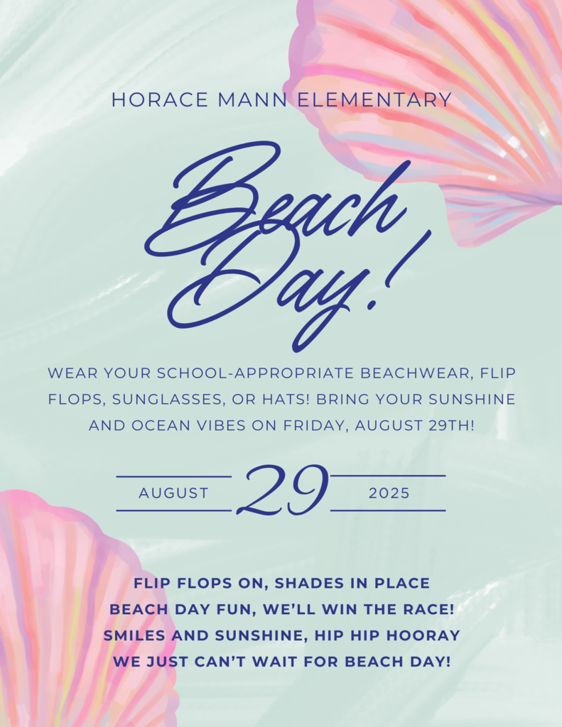 Beach Day, Friday, August 29