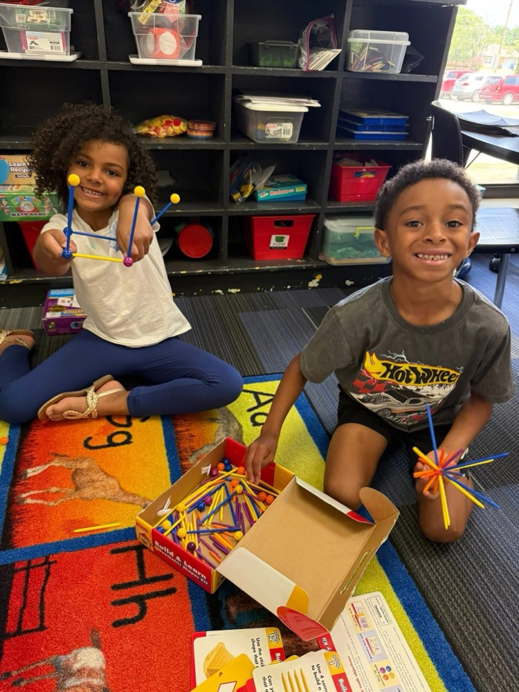 two students in floor