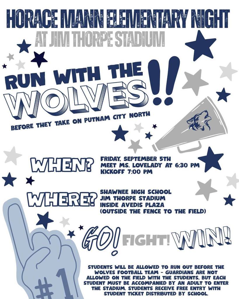 Horace Mann Night at SHS Football