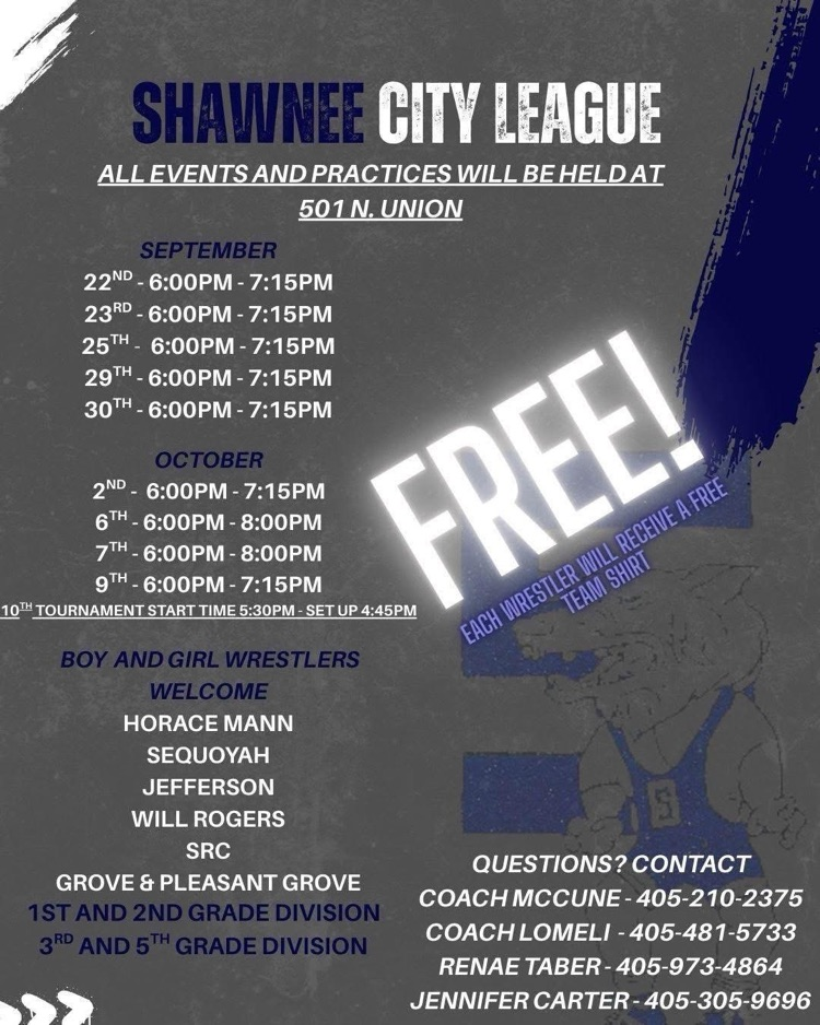 Shawnee City League Wrestling