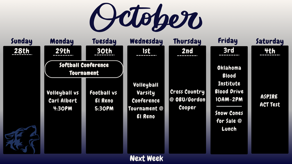 Next week