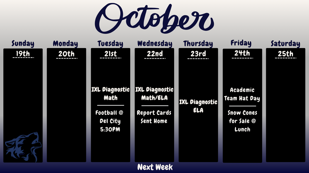 Next week