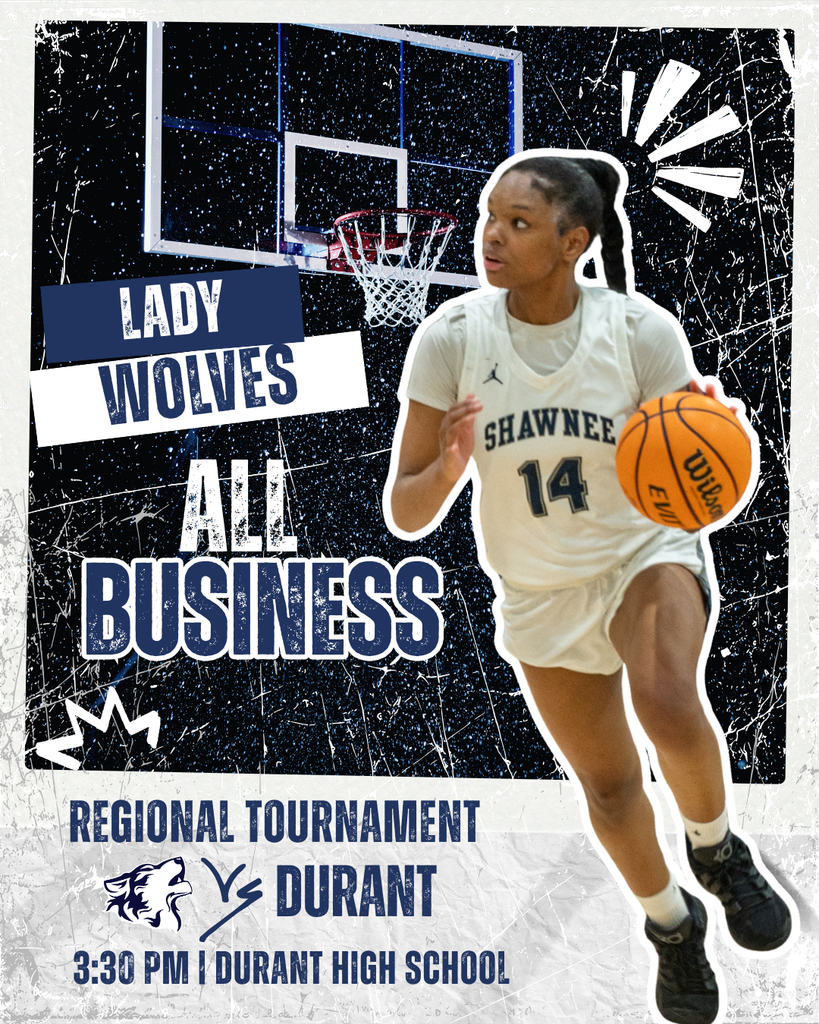 female basketball player on text graphic