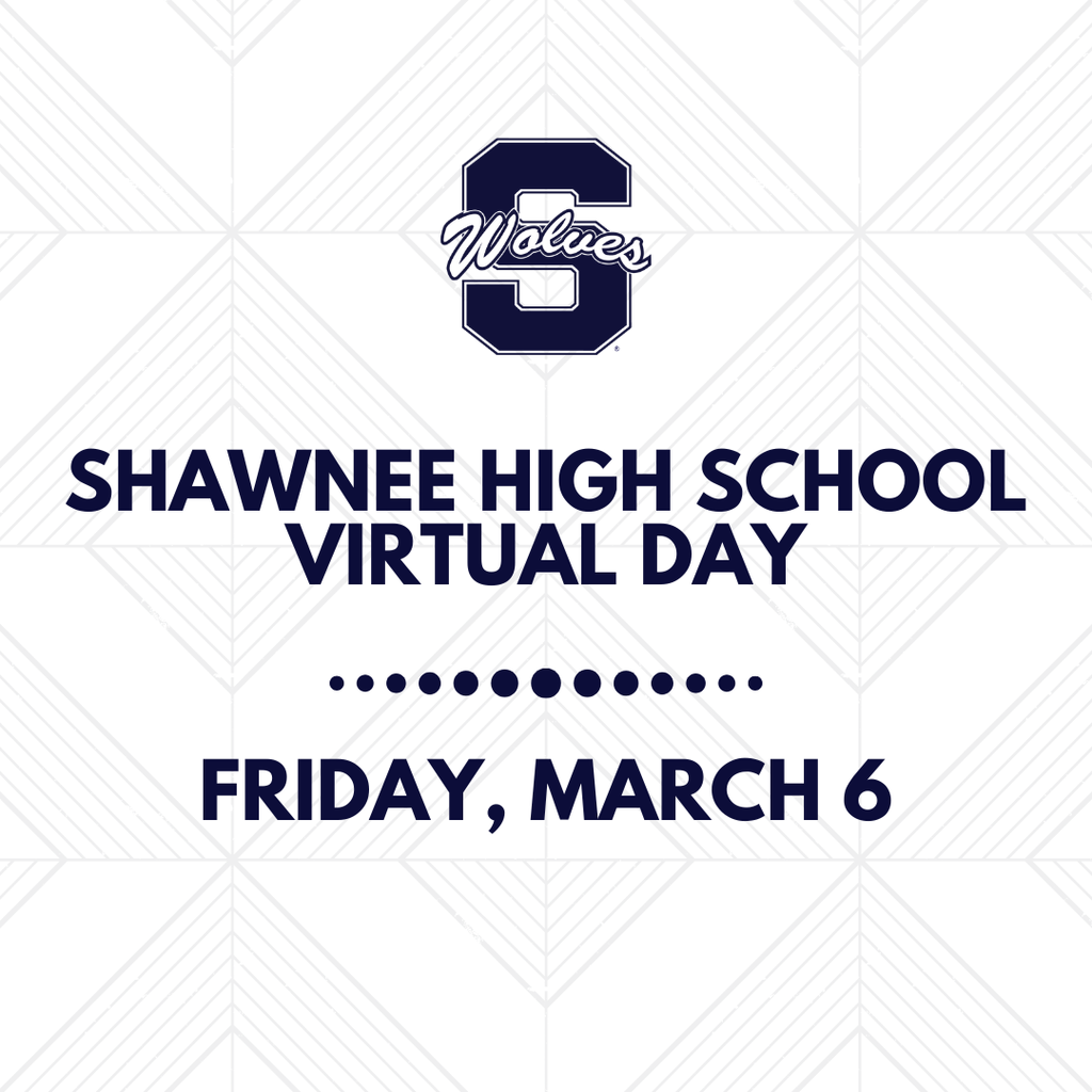 Graphic with text about virtual day