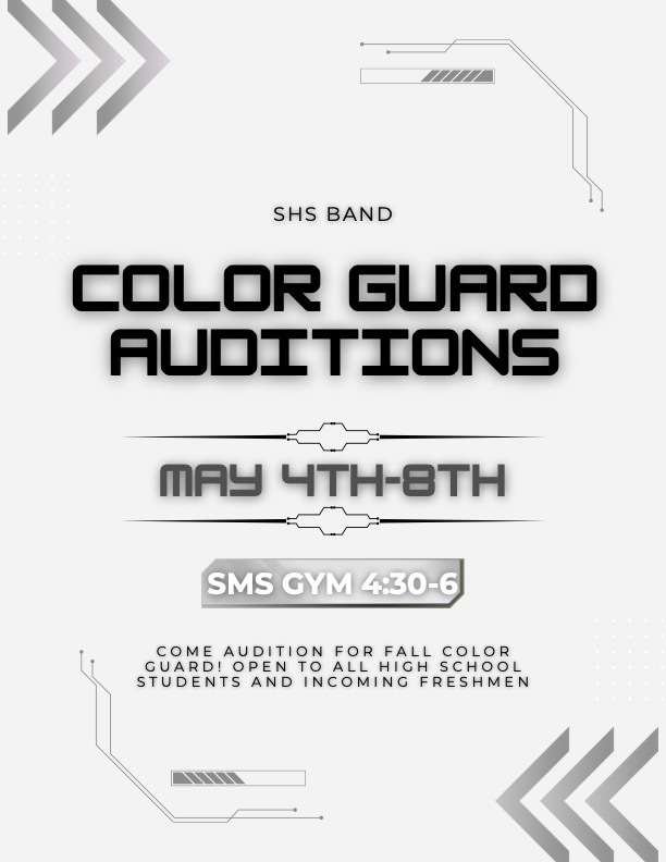 Color guard auditions