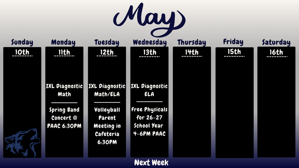 next week