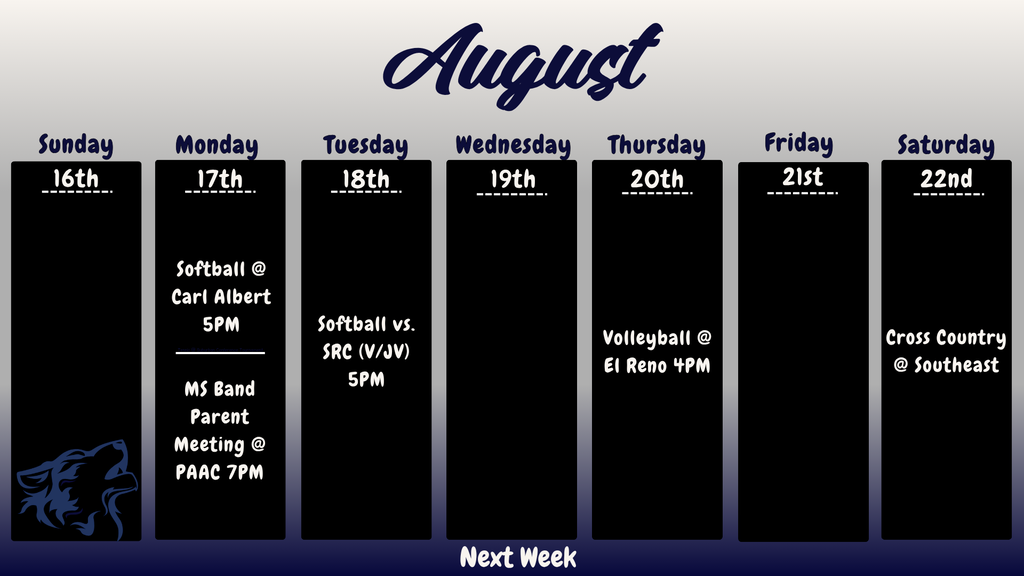 Next week