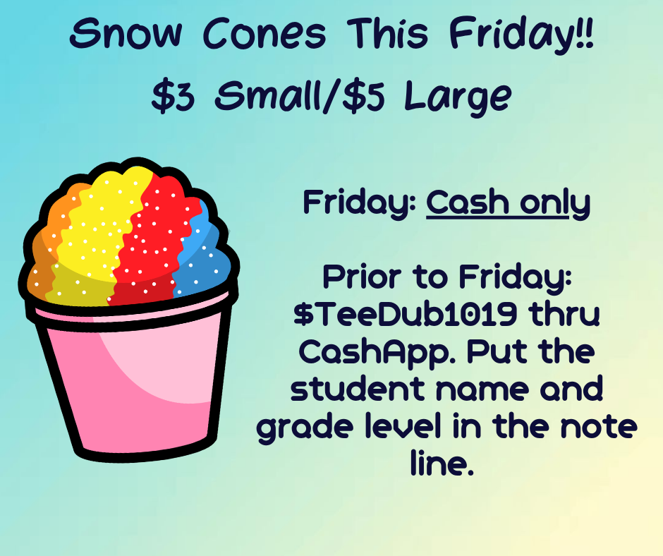 Snow cones