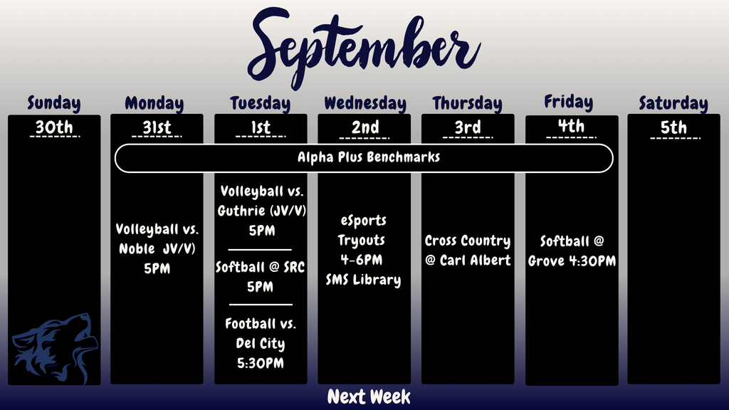 Next week