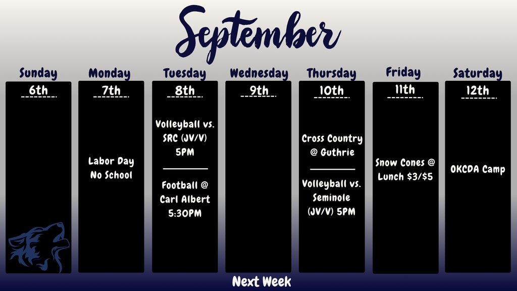 Next week