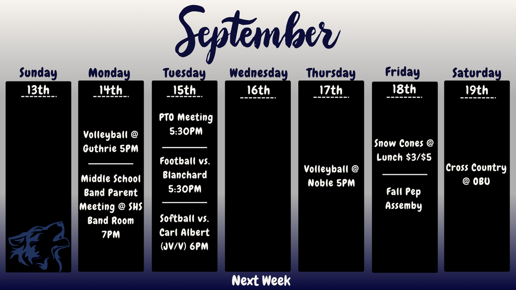 Next week