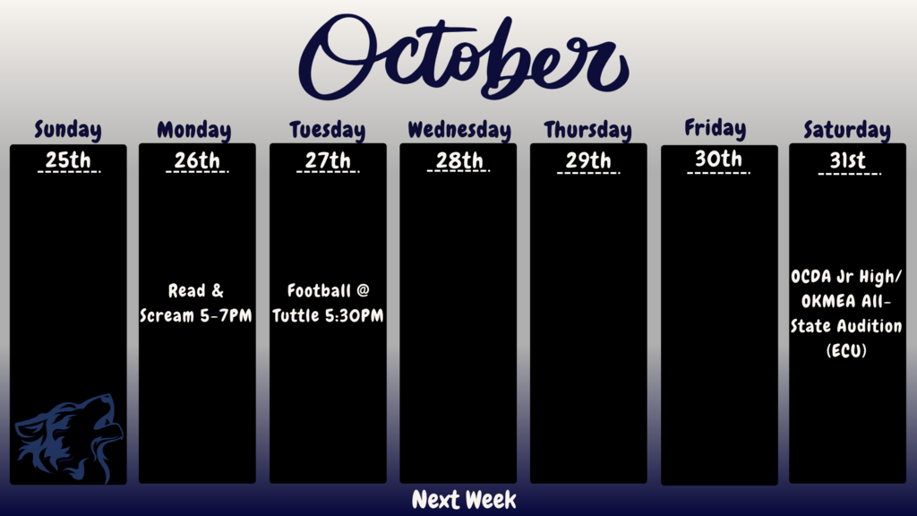 Next week