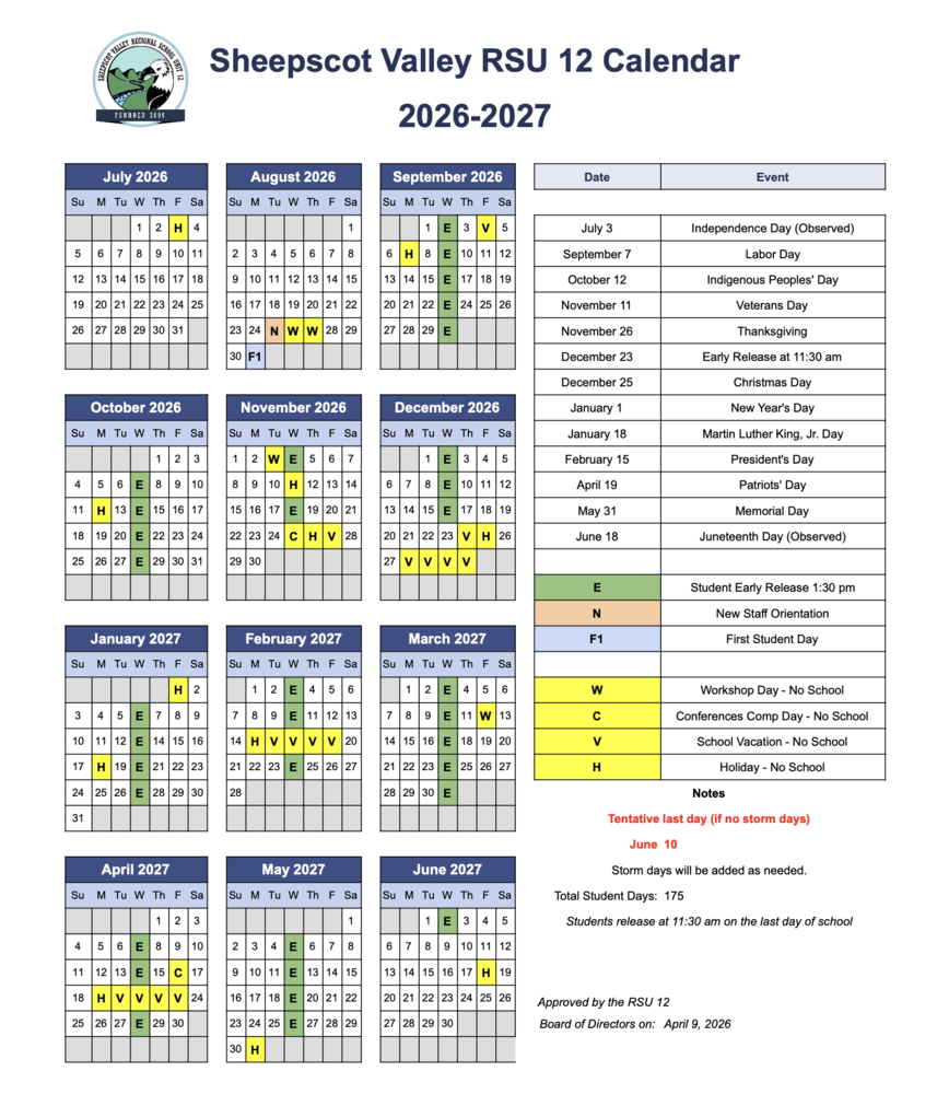 calendar