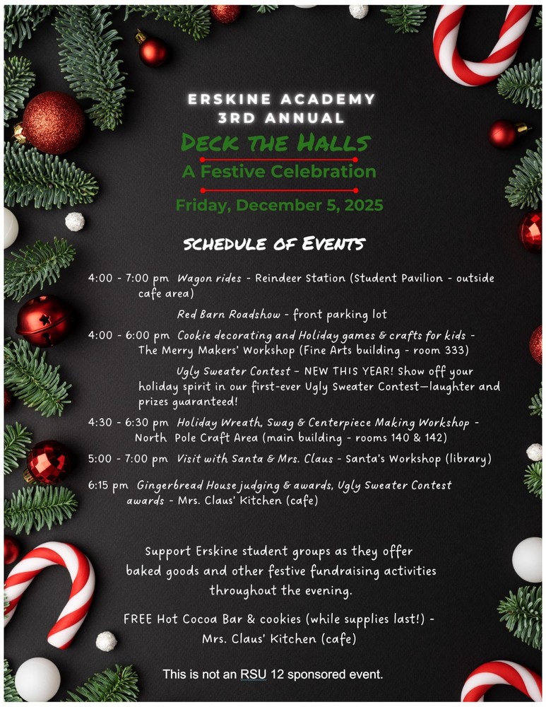 Deck the Halls-Erskine Academy