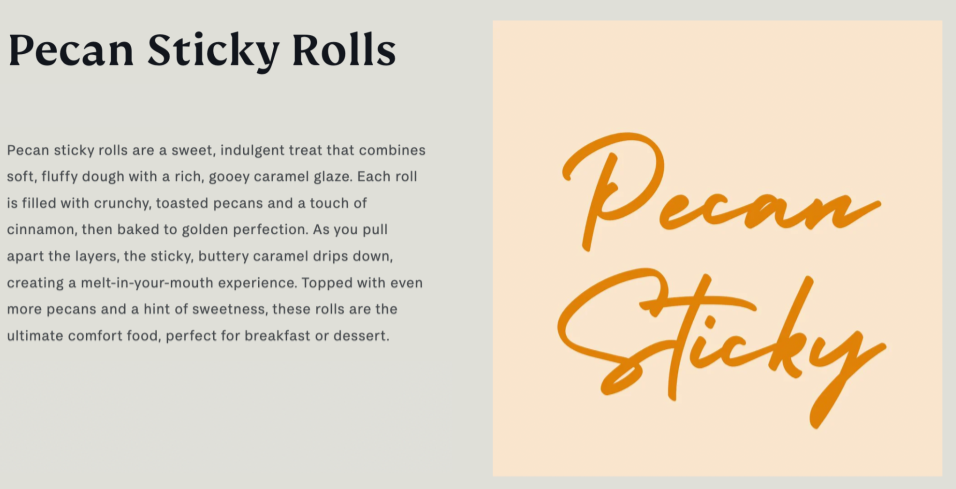 Pecan Sticky