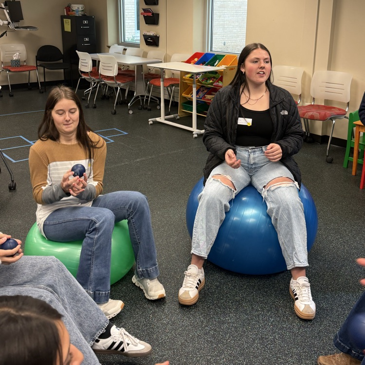 Charlie and Brooklynn working on their executive functioning skills