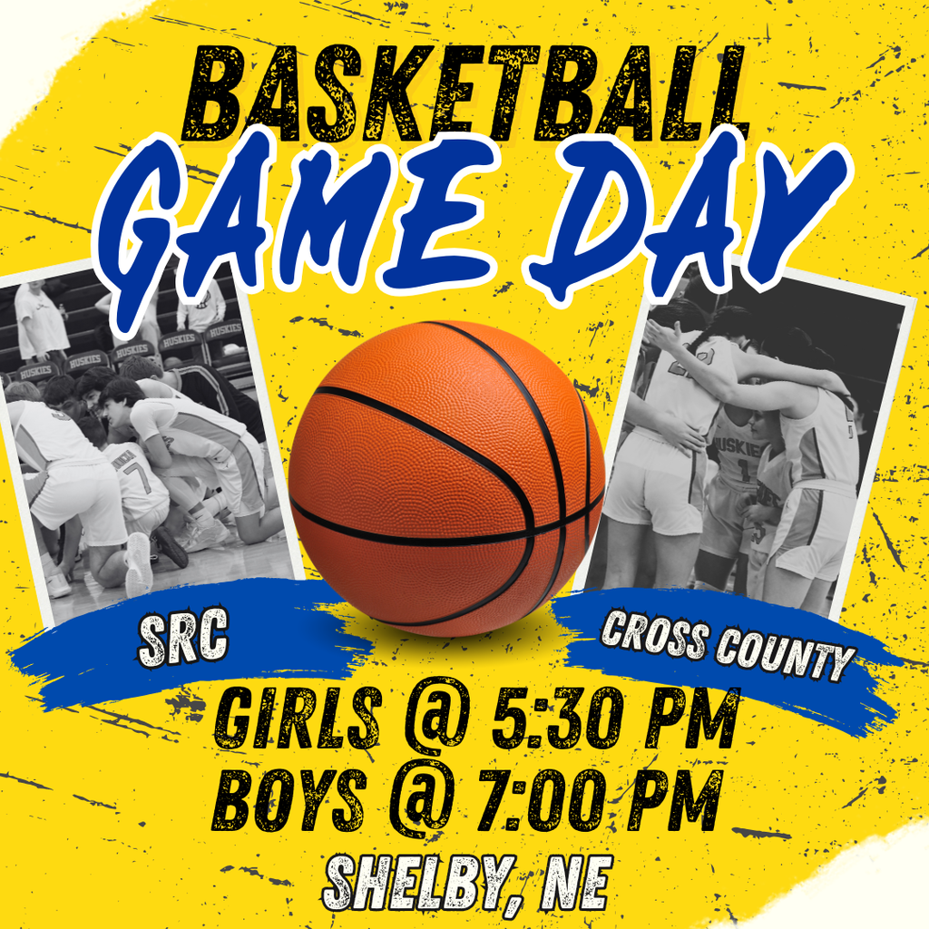 Basketball Game Day Flyer