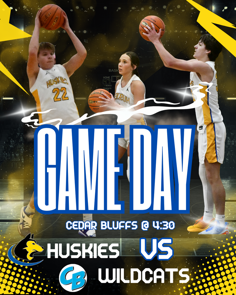 Basketball Game Day Flyer