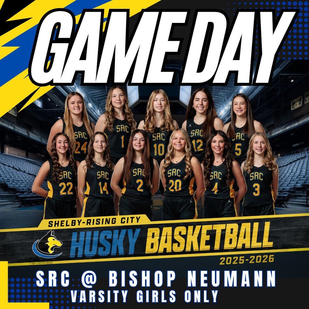 Basketball Game Day Flyer