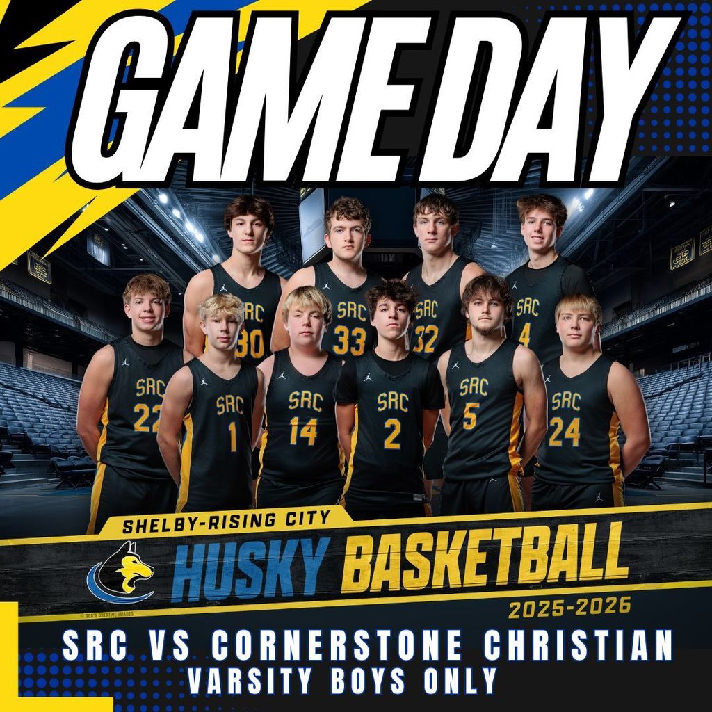 Basketball Game Day Flyer