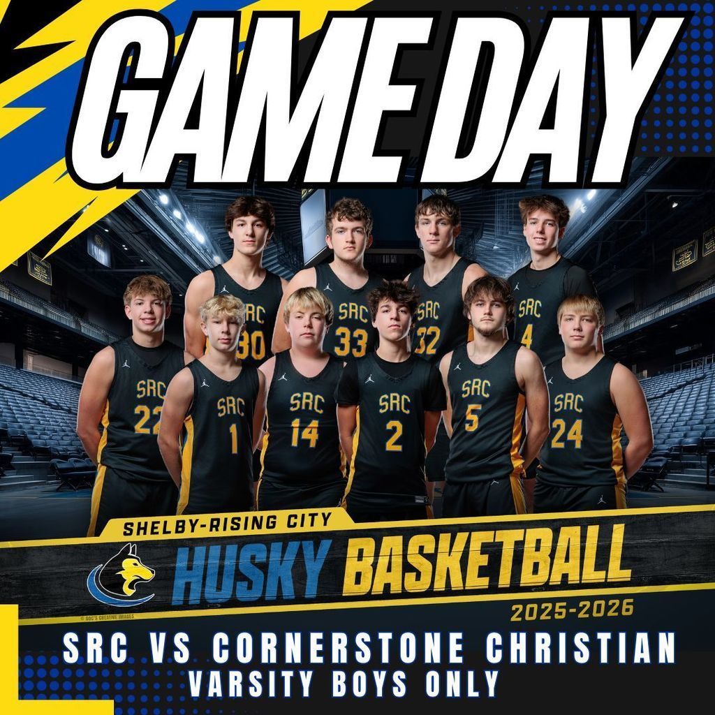 Basketball Game Day Flyer