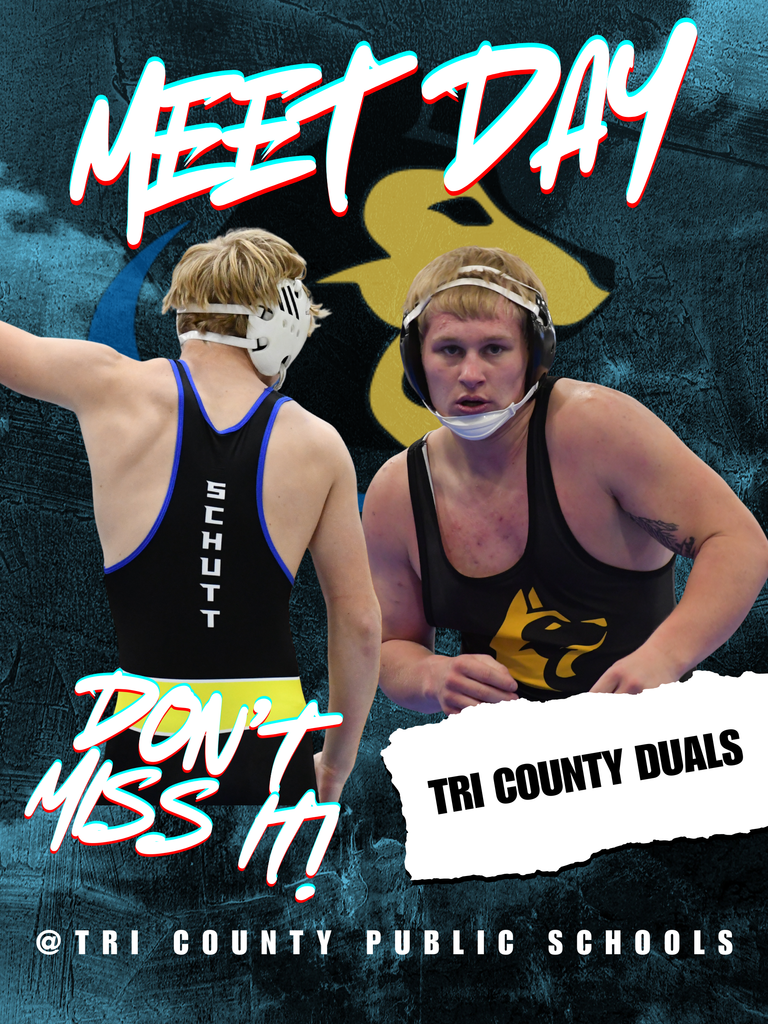 Wrestling Game Day Flyer