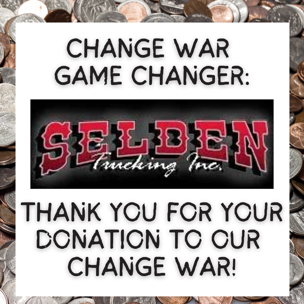 Change war community donation: Selden Trucking