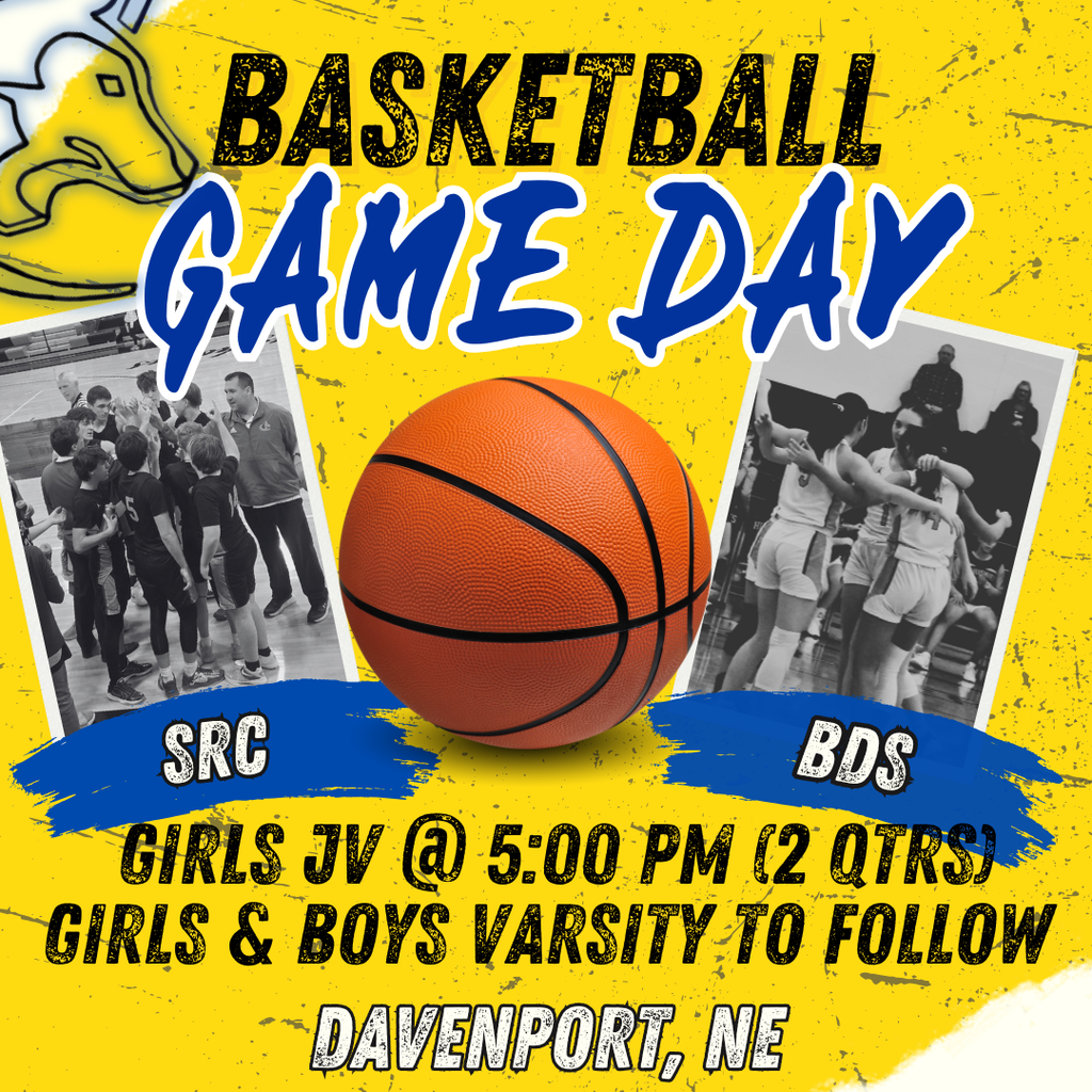 Basketball Game Day Flyer