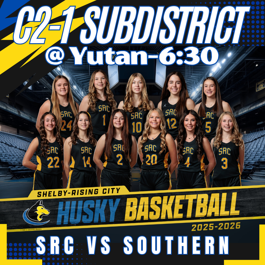 Basketball Game Day Flyer