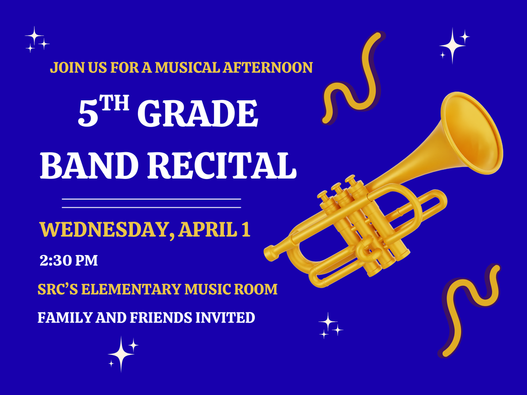 5th Grade Band Recital