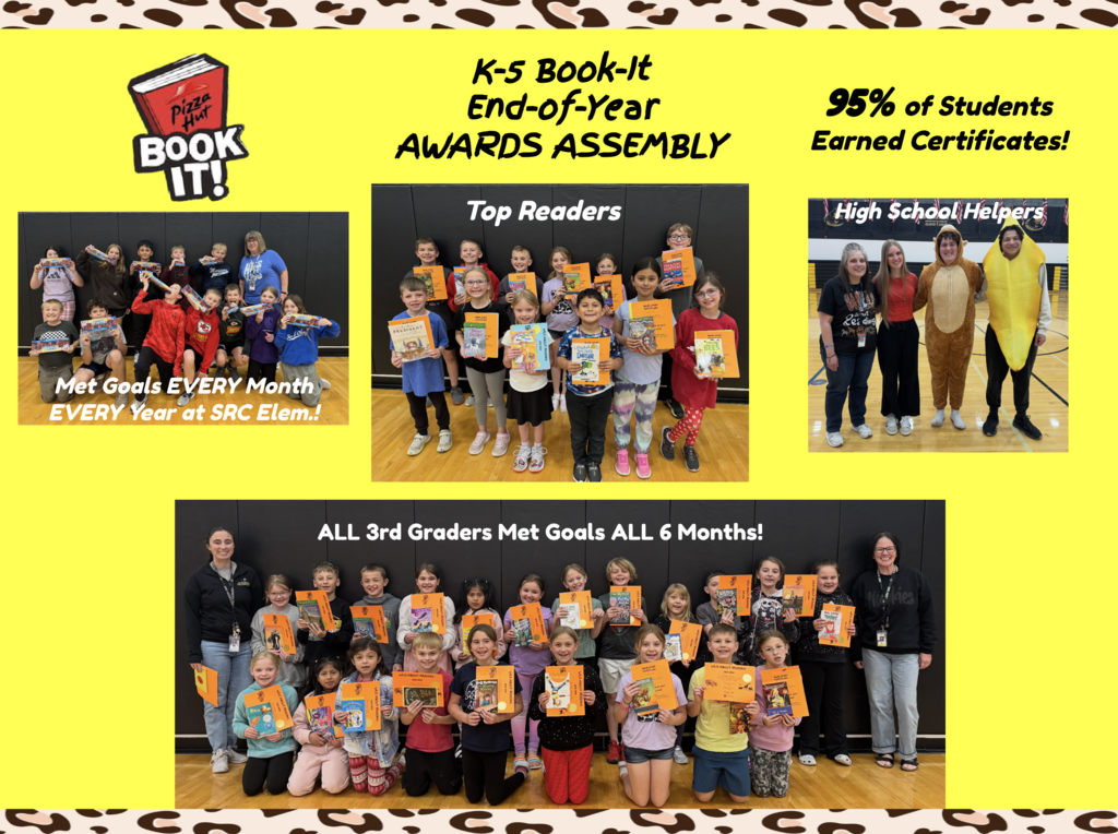 End of Year Book-It Awards Assembly