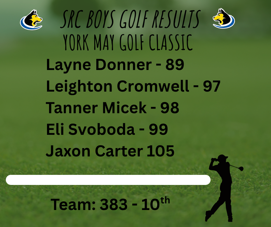 Shelby-Rising City Boys Golf Results at York May Golf Classic