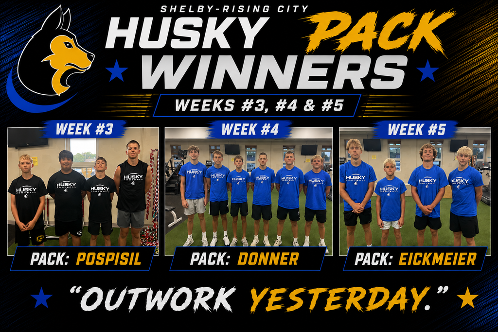 pack winners Week #3, 4 and 5