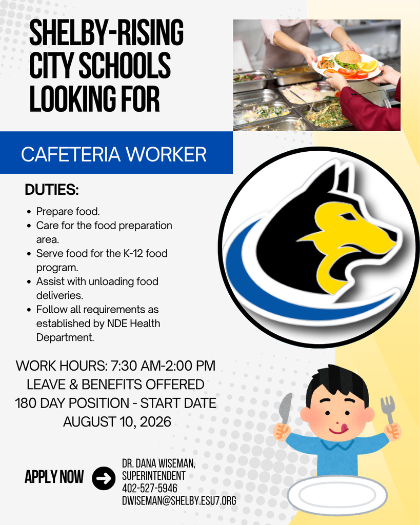 Cafeteria Worker needed