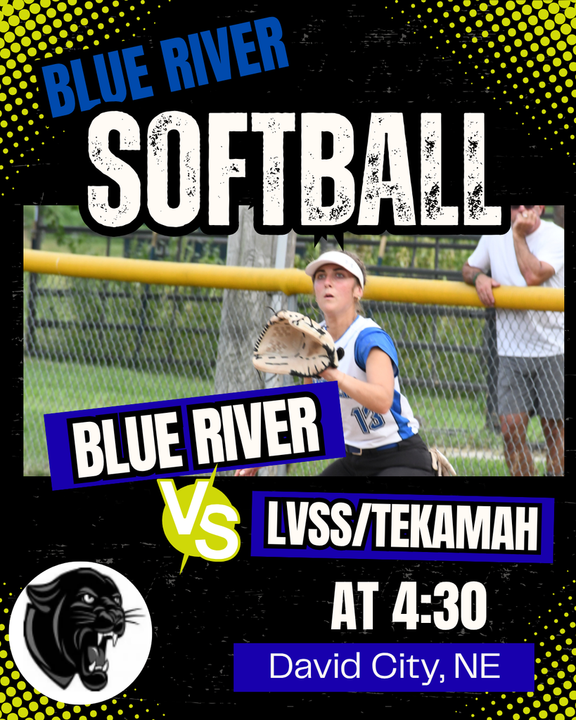 Blue River Softball graphic