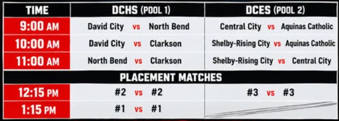 Volleyball Schedule
