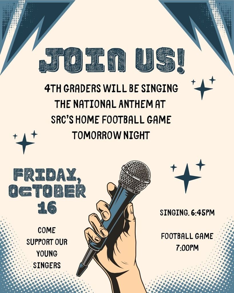 4th Graders Sing the National Anthem 