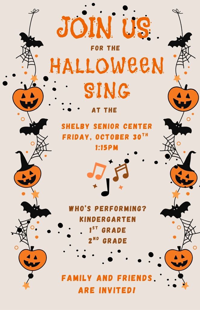 Singing at the Senior Center