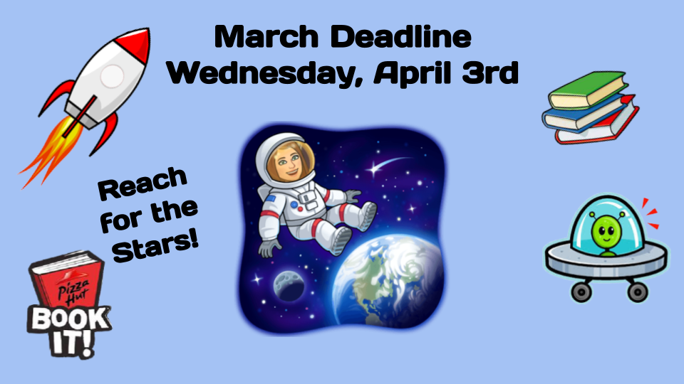 March Book-It Deadline