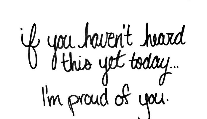 proud