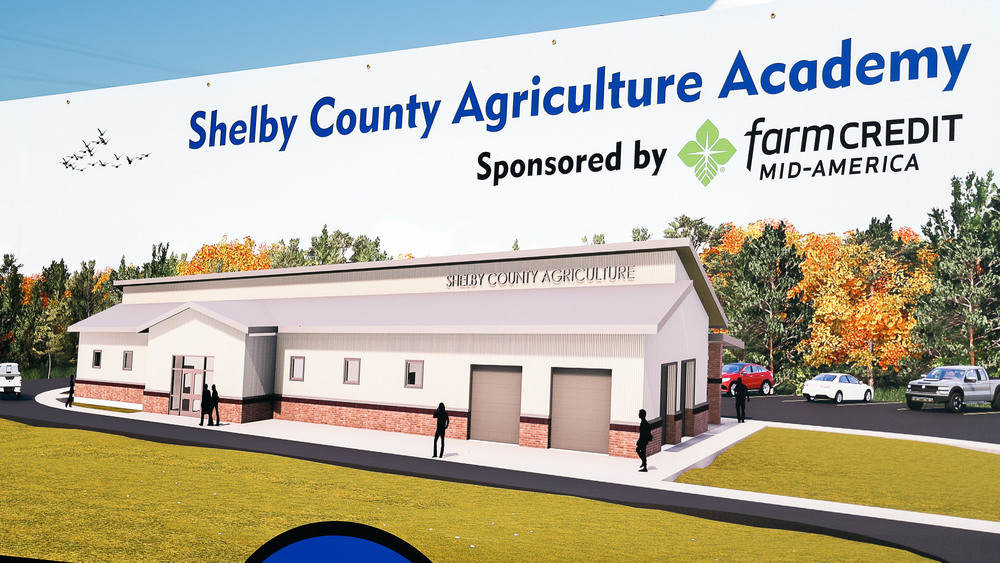 a rendering of what the Agriculture Academy will look like